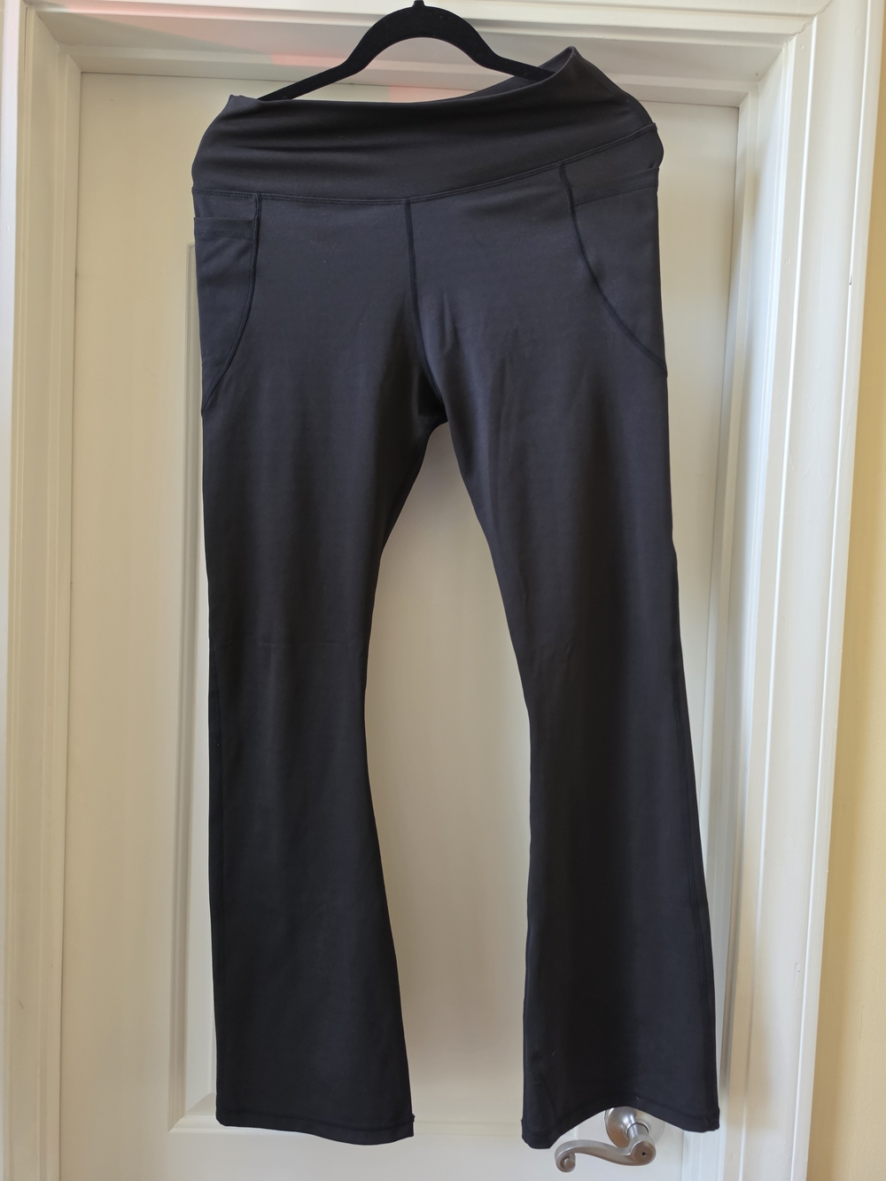 Black Flare Yoga Pants